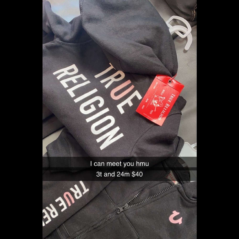 True religion jogging suit